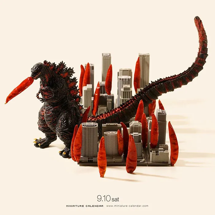 246 Fun Miniature Dioramas By Japanese Artist Who's Been Creating Them Every Day For 5 Years