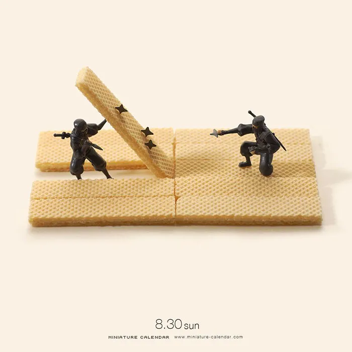 246 Fun Miniature Dioramas By Japanese Artist Who's Been Creating Them Every Day For 5 Years