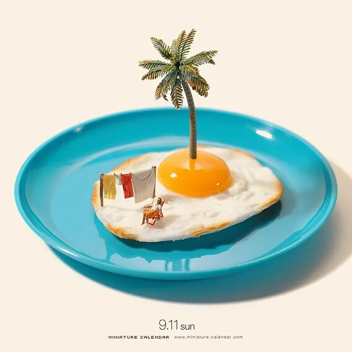 246 Fun Miniature Dioramas By Japanese Artist Who's Been Creating Them Every Day For 5 Years