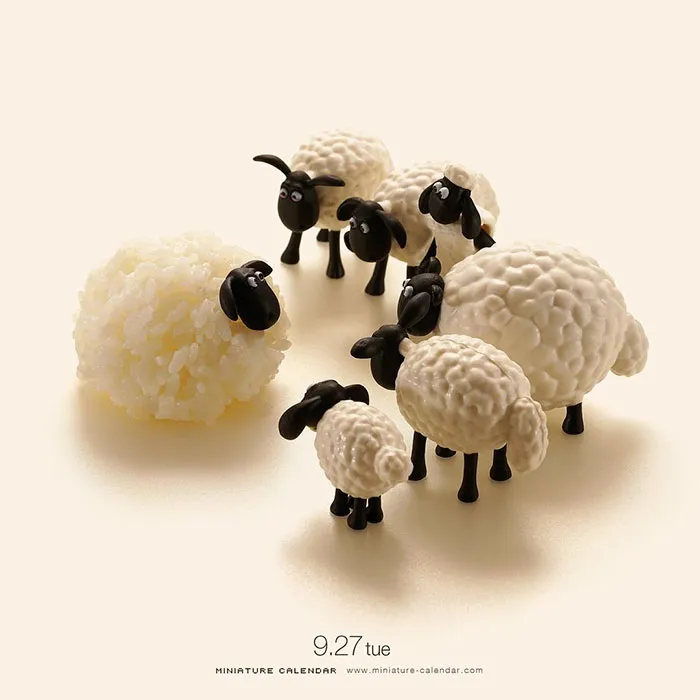 246 Fun Miniature Dioramas By Japanese Artist Who's Been Creating Them Every Day For 5 Years
