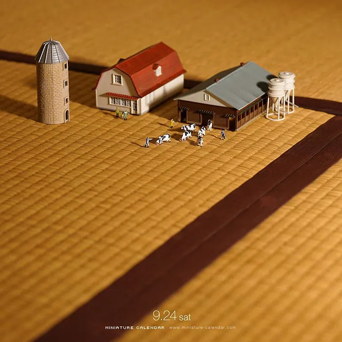 246 Fun Miniature Dioramas By Japanese Artist Who's Been Creating Them Every Day For 5 Years