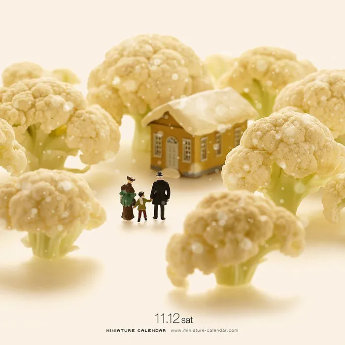 246 Fun Miniature Dioramas By Japanese Artist Who's Been Creating Them Every Day For 5 Years