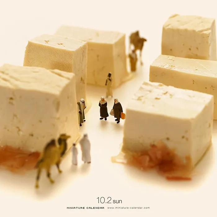246 Fun Miniature Dioramas By Japanese Artist Who's Been Creating Them Every Day For 5 Years