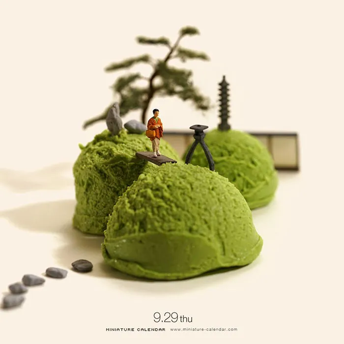 246 Fun Miniature Dioramas By Japanese Artist Who's Been Creating Them Every Day For 5 Years