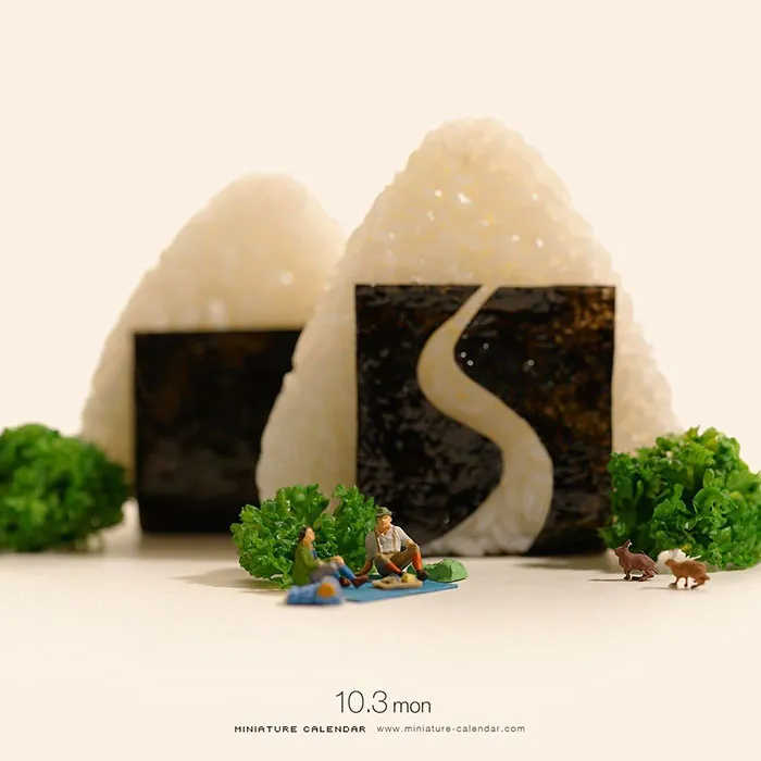 246 Fun Miniature Dioramas By Japanese Artist Who's Been Creating Them Every Day For 5 Years