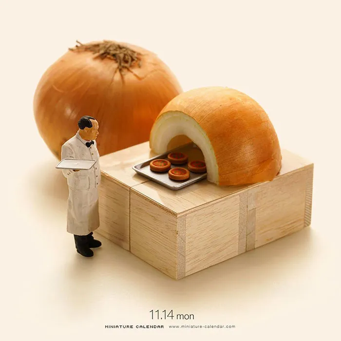 246 Fun Miniature Dioramas By Japanese Artist Who's Been Creating Them Every Day For 5 Years