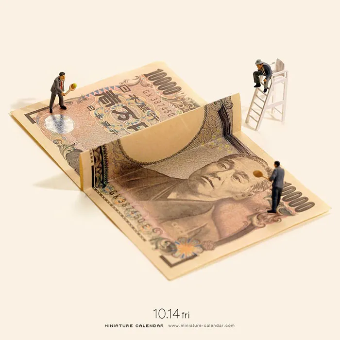 246 Fun Miniature Dioramas By Japanese Artist Who's Been Creating Them Every Day For 5 Years