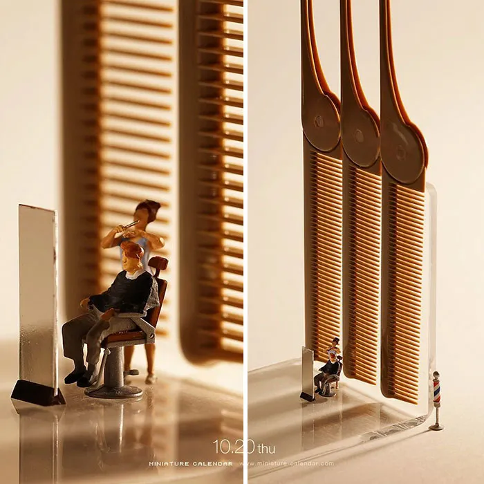 246 Fun Miniature Dioramas By Japanese Artist Who's Been Creating Them Every Day For 5 Years