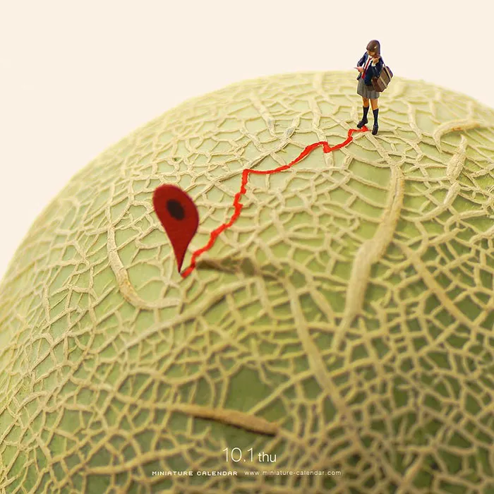 246 Fun Miniature Dioramas By Japanese Artist Who's Been Creating Them Every Day For 5 Years