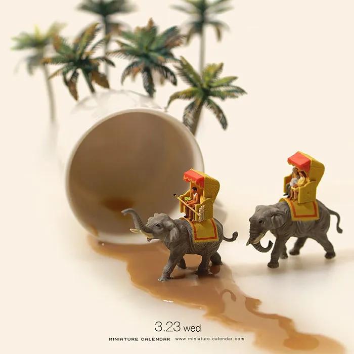 246 Fun Miniature Dioramas By Japanese Artist Who's Been Creating Them Every Day For 5 Years
