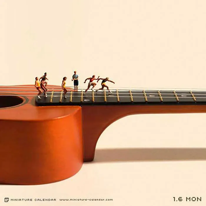 246 Fun Miniature Dioramas By Japanese Artist Who's Been Creating Them Every Day For 5 Years