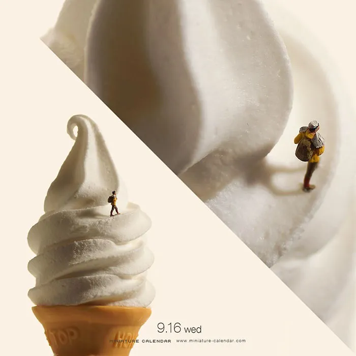 246 Fun Miniature Dioramas By Japanese Artist Who's Been Creating Them Every Day For 5 Years