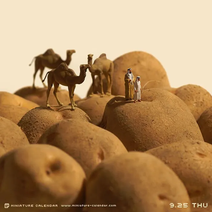 246 Fun Miniature Dioramas By Japanese Artist Who's Been Creating Them Every Day For 5 Years