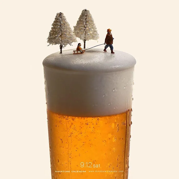 246 Fun Miniature Dioramas By Japanese Artist Who's Been Creating Them Every Day For 5 Years