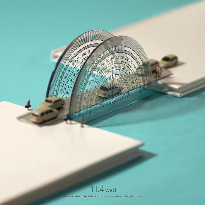246 Fun Miniature Dioramas By Japanese Artist Who's Been Creating Them Every Day For 5 Years