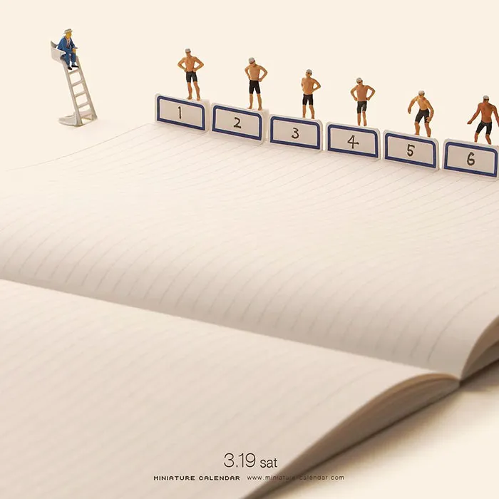 246 Fun Miniature Dioramas By Japanese Artist Who's Been Creating Them Every Day For 5 Years