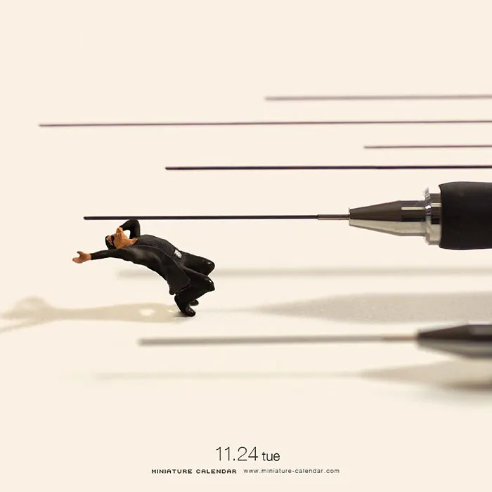 246 Fun Miniature Dioramas By Japanese Artist Who's Been Creating Them Every Day For 5 Years