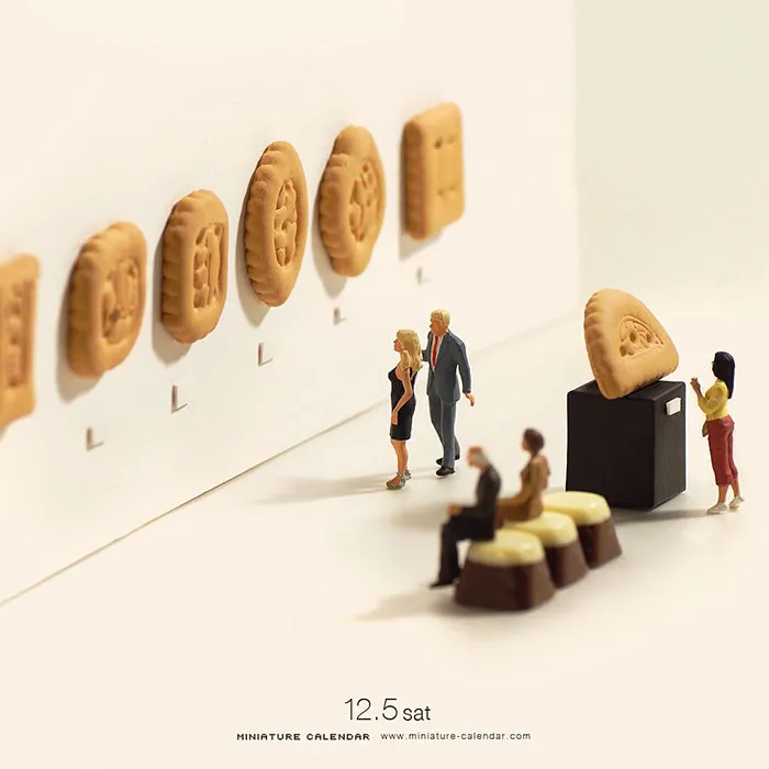 246 Fun Miniature Dioramas By Japanese Artist Who's Been Creating Them Every Day For 5 Years