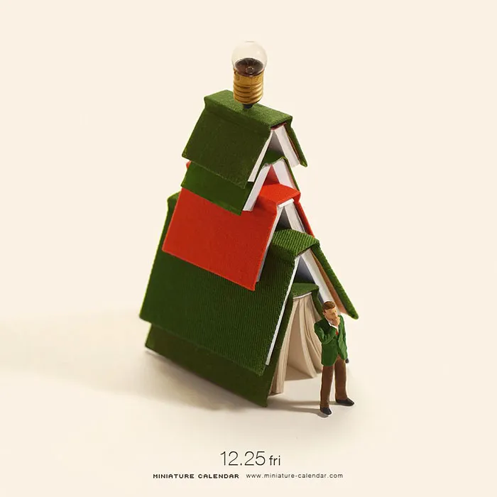 246 Fun Miniature Dioramas By Japanese Artist Who's Been Creating Them Every Day For 5 Years