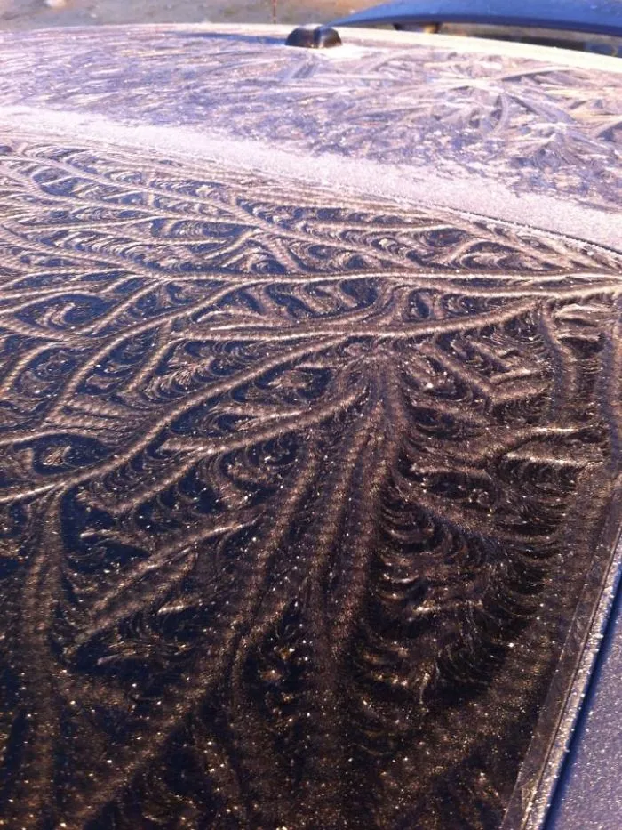 My Car Was Vandalized ... By Ice Fairies