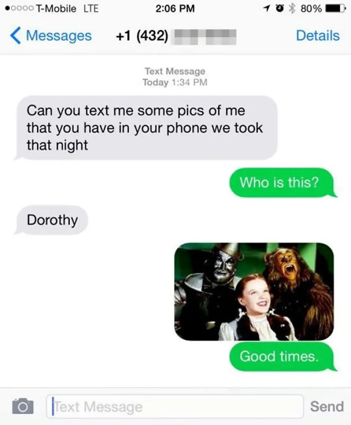 105 Of The Funniest Wrong Number Texts Ever