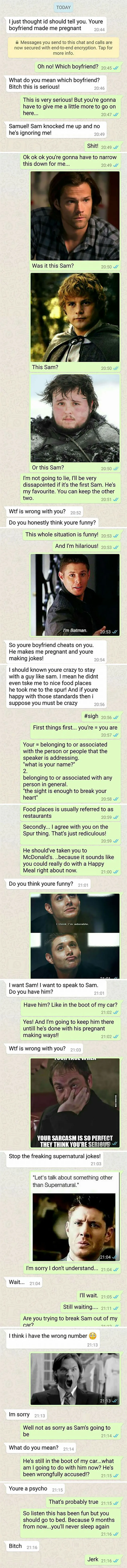 105 Of The Funniest Wrong Number Texts Ever