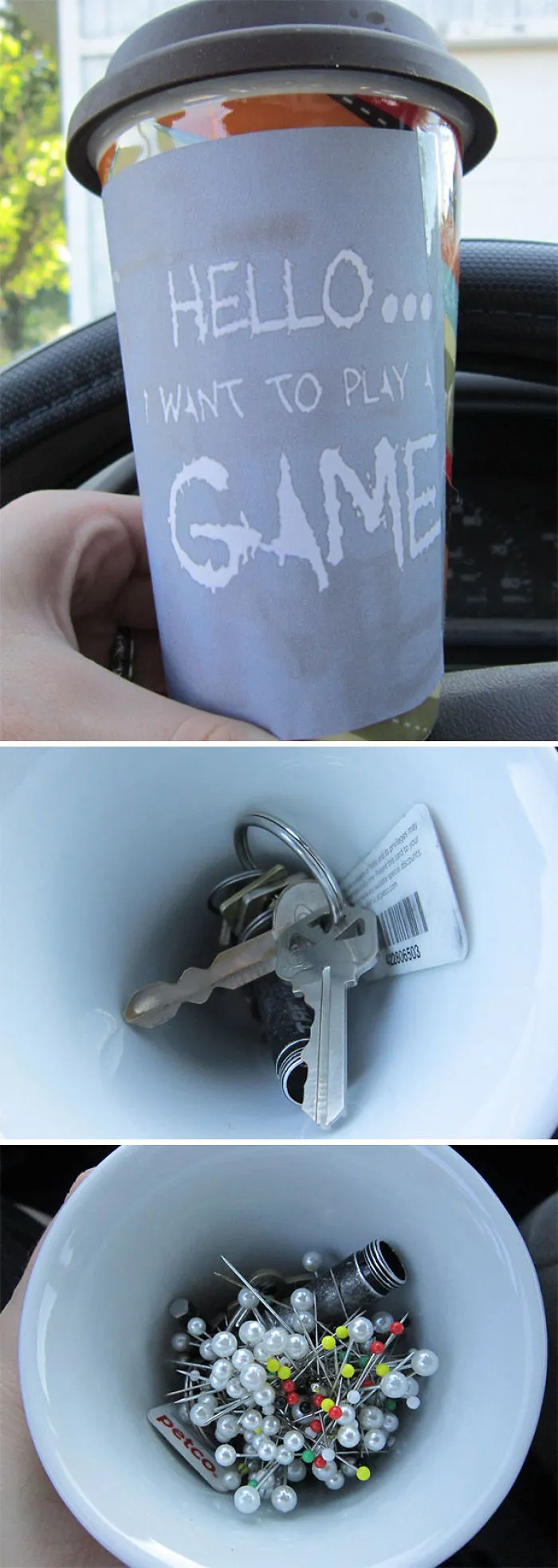 Husband Needed The Keys Left In The Car When I Dropped It Off