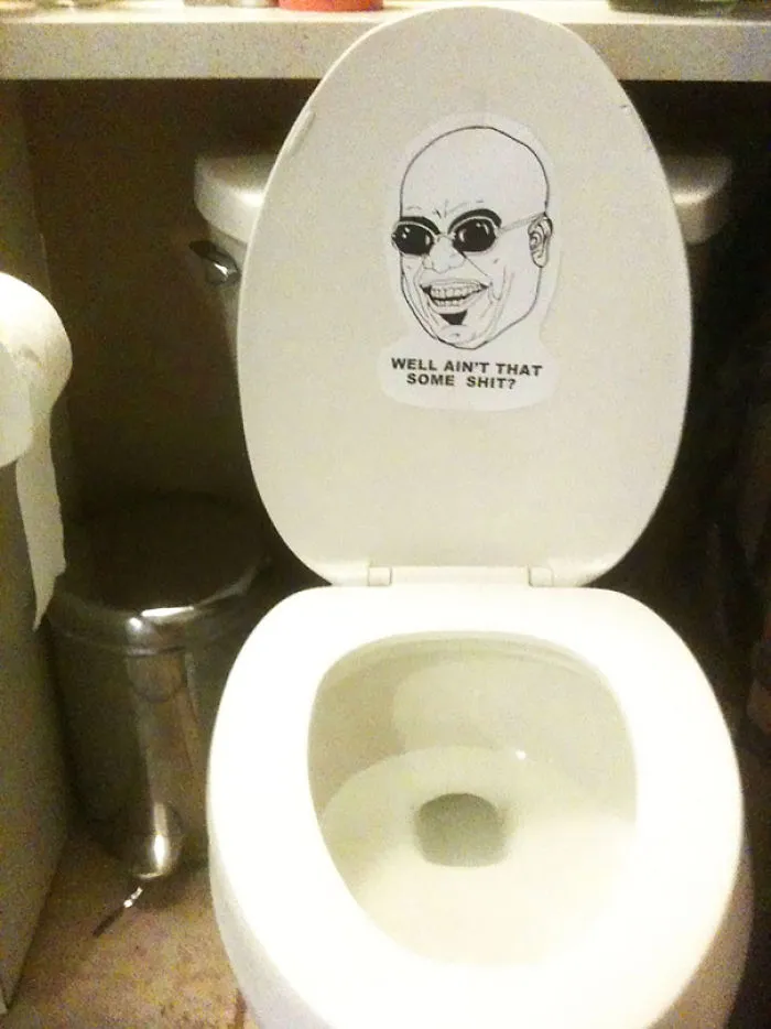 Played A Little Prank On The Wife. She Says I Have A Juvenile Sense Of Humour