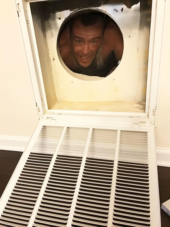 Was Wondering Why My Wife Was Giggling When She Asked Me To Change The Air Filters