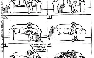 94 Hilarious Comics About Life With Dogs By "Off The Leash"