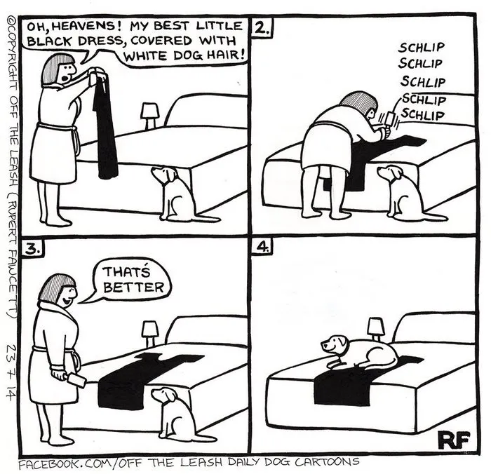 94 Hilarious Comics About Life With Dogs By "Off The Leash"