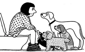 94 Hilarious Comics About Life With Dogs By "Off The Leash"