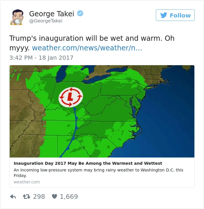 28 Of The Most Savage Comebacks By George Takei