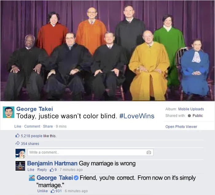 28 Of The Most Savage Comebacks By George Takei