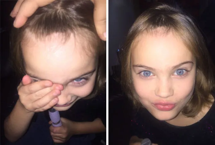 My 8-Year-Old Niece Doesn't Know How Hair Works. She Got Tired Of Her Bangs So She Cut Them Off