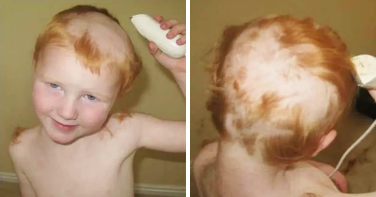 15 Niños que decidieron cortarse ellos mismos el pelo y luego lo lamentaron