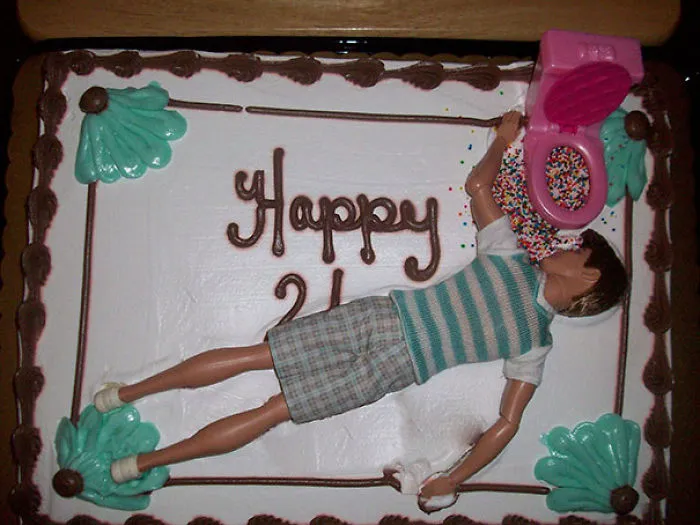My Parents Got Me A Cake For My 21st