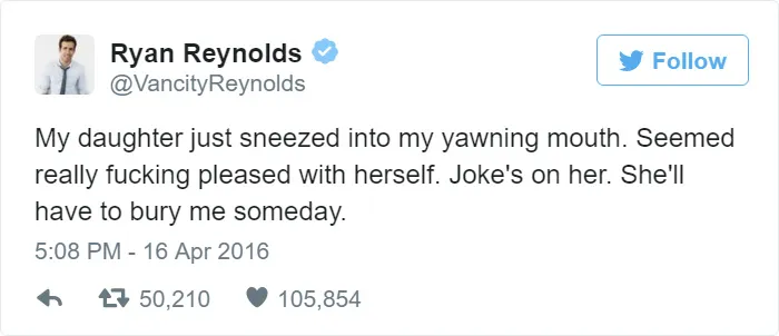 93 Times Ryan Reynolds Was The King Of Twitter