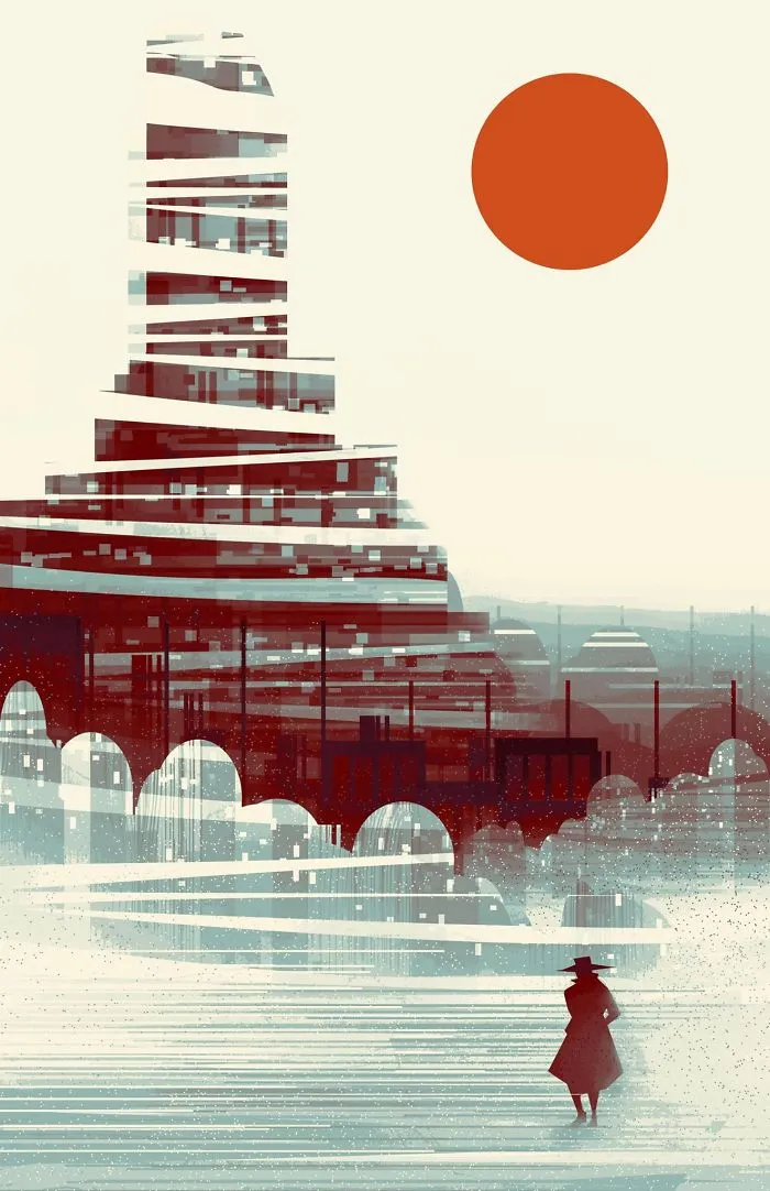 Geometric Cityscapes And Landscapes By Illustrator Scott Uminga