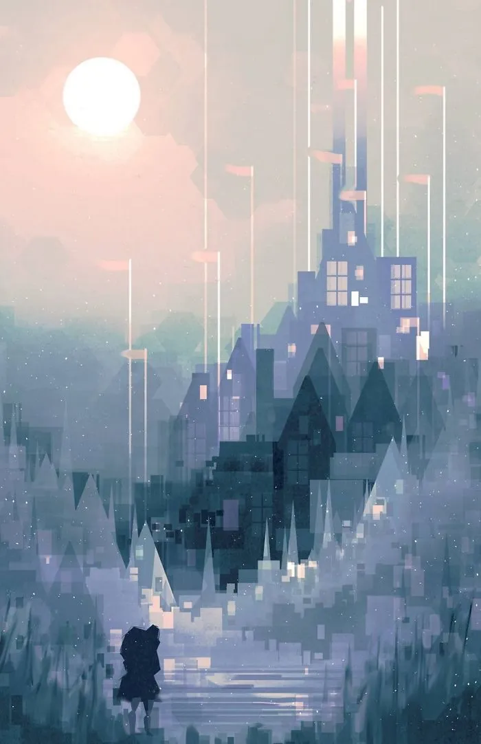 Geometric Cityscapes And Landscapes By Illustrator Scott Uminga