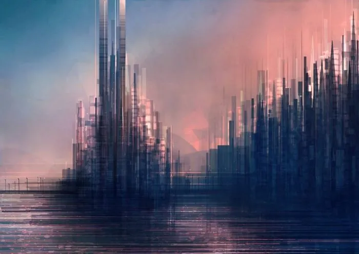 Geometric Cityscapes And Landscapes By Illustrator Scott Uminga
