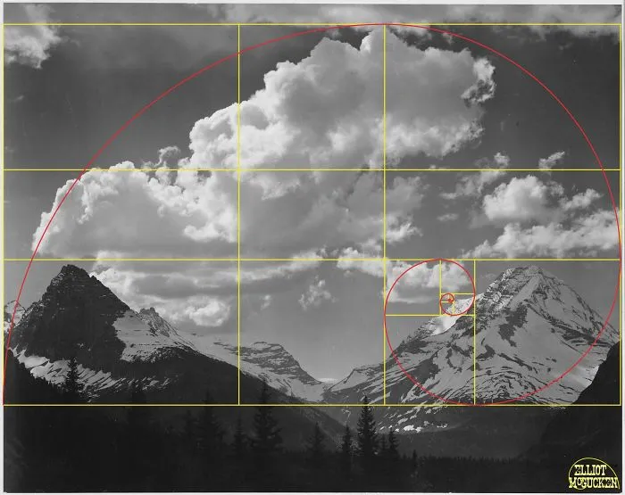 What Happens When You Draw The Golden Ratio On Ansel Adams' Photos