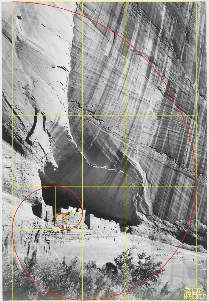 What Happens When You Draw The Golden Ratio On Ansel Adams' Photos