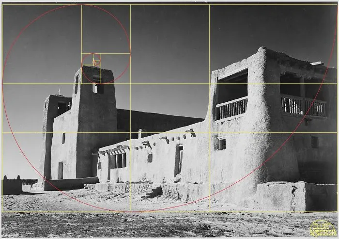 What Happens When You Draw The Golden Ratio On Ansel Adams' Photos