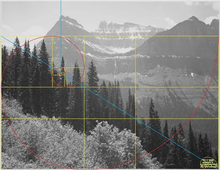 What Happens When You Draw The Golden Ratio On Ansel Adams' Photos