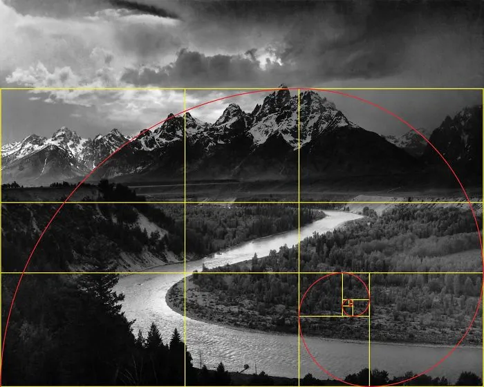 What Happens When You Draw The Golden Ratio On Ansel Adams' Photos