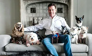 Guy Loves Adopting Old Animals