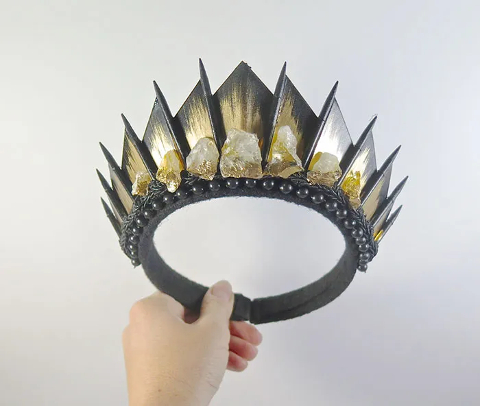 Handmade Crystal-Studded Crowns Are An Actual Thing