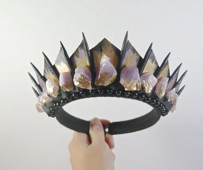 Handmade Crystal-Studded Crowns Are An Actual Thing