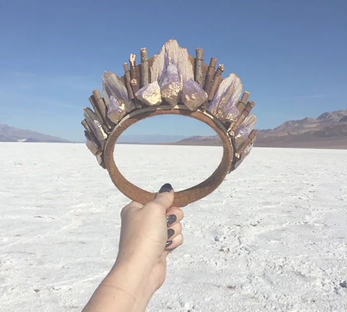 Handmade Crystal-Studded Crowns Are An Actual Thing